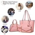 thumbnail image 5 of Bagsure Women Handbags Fashion Tote Shoulder Bags Casual Crossbody Bags for Women Handbag Set 4pcs, 5 of 7