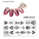 thumbnail image 1 of STRO 12 * 6cm Plantillas De Arte De Uñas Diseño De Placa De Estampado De Flores Animales De Encaje Placas De Sello co, 1 of 4