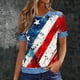 thumbnail image 1 of Haivin Women's Short Sleeve Shirts Summer Tops 2026 Spring Trendy Casual T-Shirts Cute Work Outfits Blouses, 1 of 7