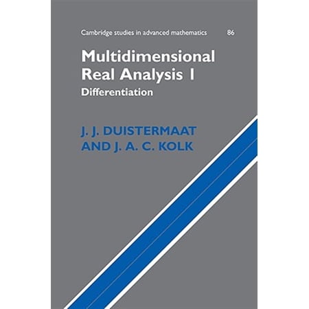 Pre-Owned Multidimensional Real Analysis I: Differentiation (Hardcover)