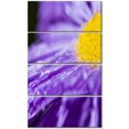 thumbnail image 2 of Large Violet Flower Petal Close up - Large Flower Canvas Wall Art, 2 of 3