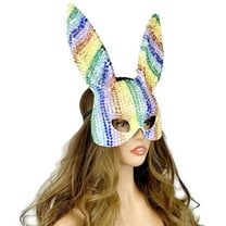 Bunny Costume Masquerade Mask Halloween Mardi Gras Cosplay Wedding Party Ball Masks