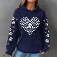 thumbnail image 2 of New Arrival TaLove Womens Fall Fashion 2025 Cute Hoodies For Women Summer Sweatshirts For Women Loose Fit Trendy Womens Long Sleeve Tops Casual Lightweight Womens Tops Trendy Dressy, 2 of 4