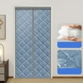 thumbnail image 2 of Heavy Duty Thermal Insulated Door Blanket Weather Proof Single Piece Door Insulator Size 31.5x78.74 Inch for Standard 30x80 Inch Doors Winter Cold Protection, 2 of 4