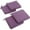 Grape, variant on Blazing Needles 93454-4CH-TW-RR 20 x 19 in. Solid Twill Chair Cushions, Ruby Red - Set of 4