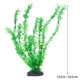thumbnail image 2 of OULII 1Set Realistic Green Plastic Leaf Shaped Plants for Aquarium Landscaping, 2 of 4