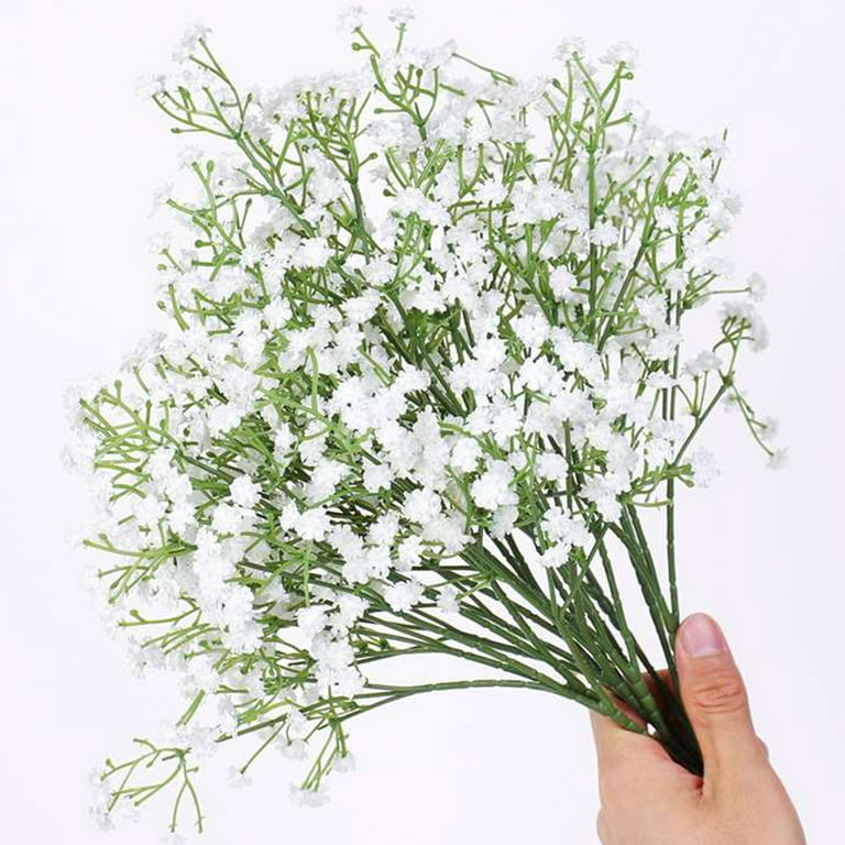 Dried Babys Breath Flowers Bouquet Ivory White Babys Breath Real Flowers  Natural Gypsophila Dried Flowers for Wedding Resin Art Making Home Party