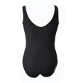 thumbnail image 2 of Traje de Baño Oceans Pacific Talla EG Look Deportivo con Líneas Negro, 2 of 4