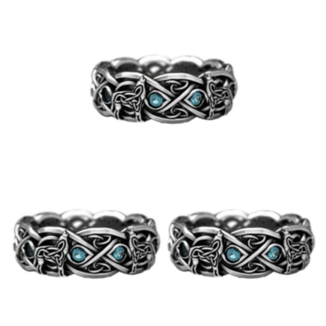 Anillo Punk Vintage Sonducket de aleación unisex CR6474 8