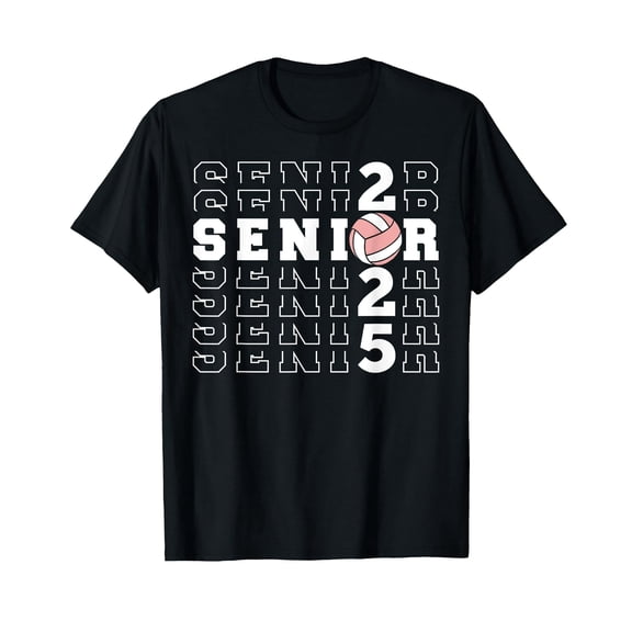 Senior 2026 Volleyball Class Of 2026 Seniors School Graduate T-Shirt