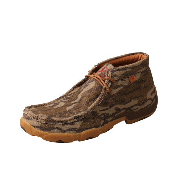 Twisted X Boots MDM0082 Men`s Mossy Oak Bottomland Driving Moc 11