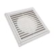 thumbnail image 2 of Rejilla de ventilación, rejilla de ventilación, cubiertas de rejilla, deflector de ventilación de aire a prueba de óxido para techo 100mm, 2 of 9