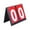 Red, variant on Multi Use Table Scoreboard, Sports Scorekeeper Detachable Scoring Score Keeper for Basketball Indoor Sports Badminton Tennis Volleyball Red Blue