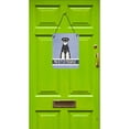 thumbnail image 2 of Caroline's Treasures BB5614DS1216 Standard Schnauzer Salt and Pepper Welcome Wall or Door Hanging Prints, 12x16,, 2 of 2