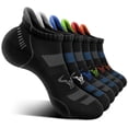 thumbnail image 1 of Calcetines para correr Bulliant para hombre, 6 pares, atléticos, 1 of 7
