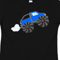 thumbnail image 4 of Inktastic Blue Monster Truck Action Boys or Girls Toddler T-Shirt, 4 of 5