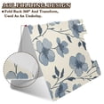 thumbnail image 4 of Iauyy Foldable Binder Clipboard, Waterproof & Scratch-Resistant, Dual Metal Clips, Holds 80 Sheets, 1 Pack,Flower, 4 of 8