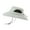 Grey, variant on Bucket Hats Men Mountaineering Fishing Solid Color Hood Rope Outdoor Shade Foldable Casual Breathable Bucket Hat adult hat Grey
