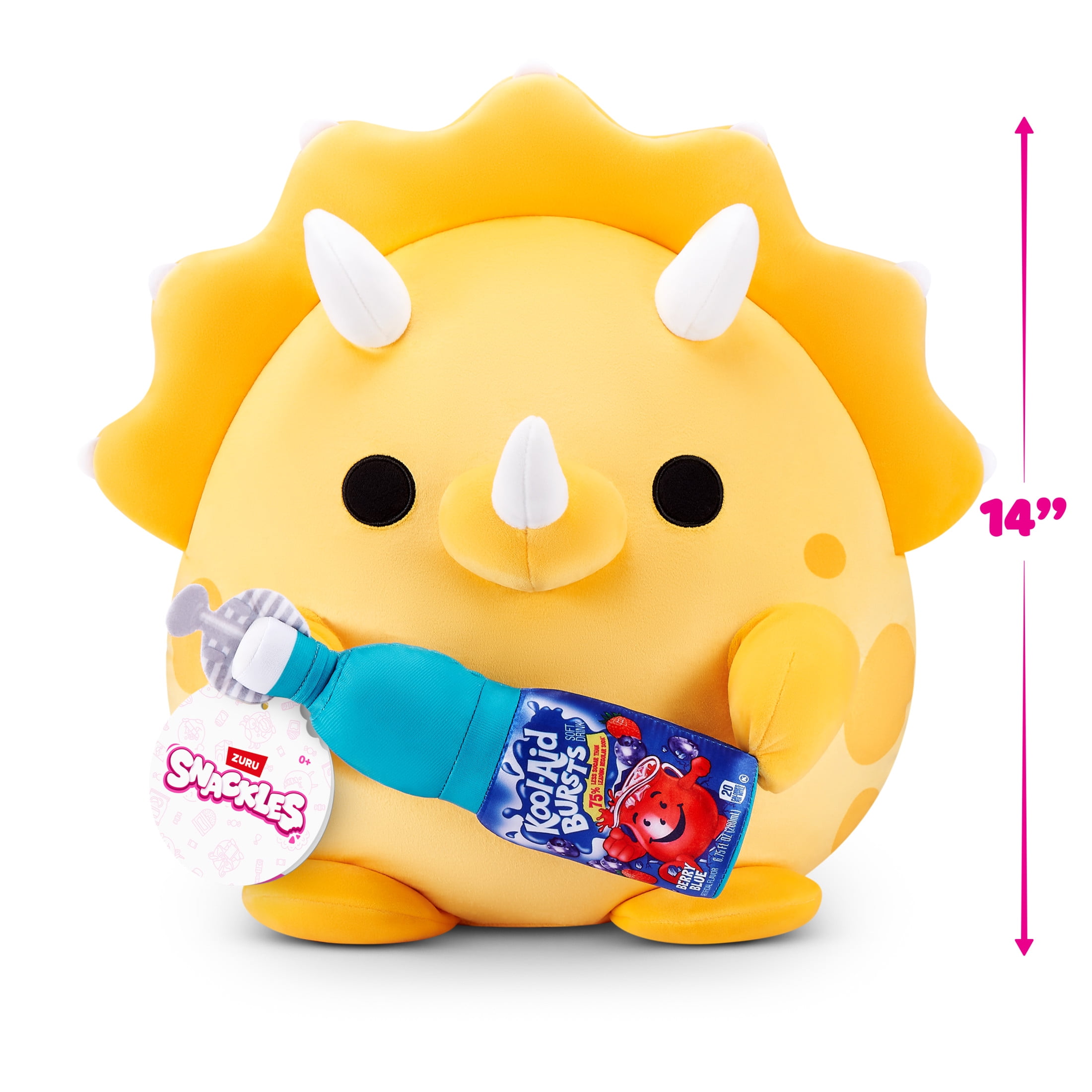 Snackles Licensed Series 3 14-inch Plush (HOWARD) by ZURU, Plush with License Snack Brand Accessory