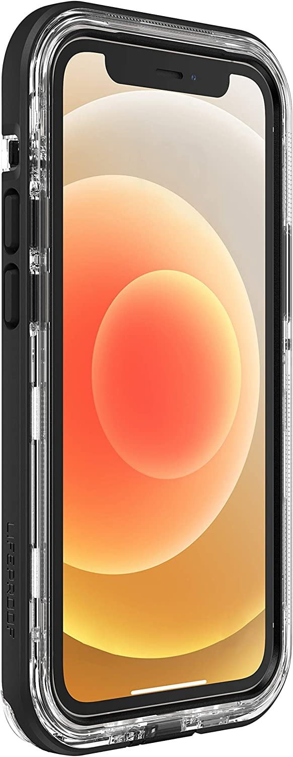 LifeProof for Apple iPhone 12 Mini, Slim DropProof, DustProof and Snowproof Case, Next Series, Clear/Black
