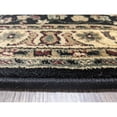 thumbnail image 3 of Radici Usa Castello Area Rug 953 Black Persian Bordered 3' 3" x 4' 11" Rectangle, 3 of 5