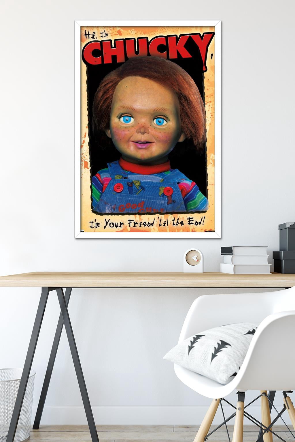 Child's Play 2 - Portrait Wall Poster, 22.375" x 34" Framed
