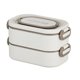 thumbnail image 2 of 1/2 /3layer Stainless Steel Lunch Box Bento Box Food Containers Portable Divided Insulated Lunch Box Kitchen Lunch Containers, 2 of 11