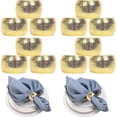 thumbnail image 1 of Napkin Rings, Pack Of 12 Napkin Rings For Wedding Party Family Dinner, 1 of 5