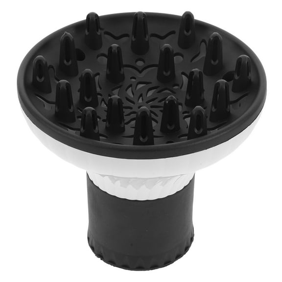 PENIKOKO White Hair Diffuser Attachment for Hair Dryer, Large Hood Universal Fit, Quick Drying and Styling Tool