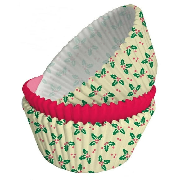 Creative Converting Holly Muffin and Cupcake Cases (Pack of 75)