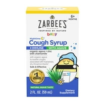 Zarbee's Baby Nighttime Cough Syrup   Immune, Agave Taste, 2 fl. oz