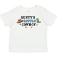 thumbnail image 3 of Inktastic Auntys Little Cowboy with Cowboy Hat and Boots Boys Toddler T-Shirt, 3 of 5