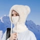 thumbnail image 4 of Máscaras para Mujeres Sombrero de Punto 3 en 1, Perfecto para las Mujeres para Usar con Bufandas Y Máscaras, Bufanda de Esquí de Punto Caliente Y Máscara para Otoño E Invierno., 4 of 5