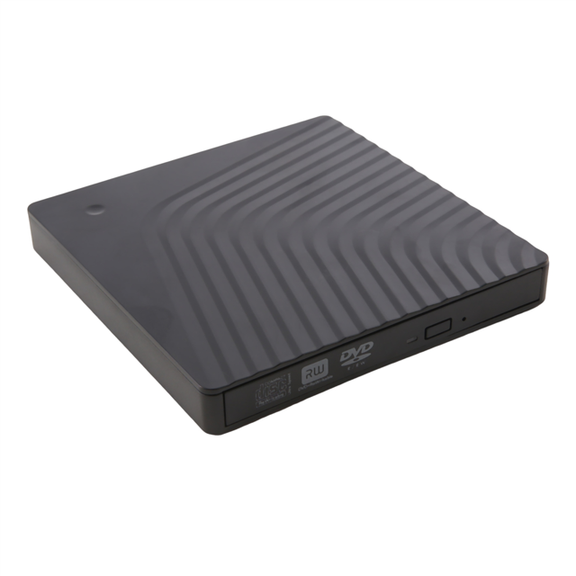 USB 3.0 DVD Burner Type-C Dual Port External Optical Drive Portable High Speed DVD-RW Player for Laptops, Desktops