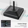 thumbnail image 4 of PURPLE LEAF Patio Market Umbrella Base PL232ML Outdoor Table Umbrellas Stand Weighted Square Base, 19.69" x 19.69", 4 of 7
