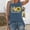 Blue 1, variant on Sunflower Tank Top for Women Sunrise Sunshine Sleeveless Summer Shirts Outdoor Workout Hawaiian Beach Crewneck Loose Camisoles