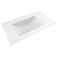 thumbnail image 2 of American Imaginations 30.75-in. W 1 Hole Ceramic Top Set In White Color AI-24077, 2 of 9