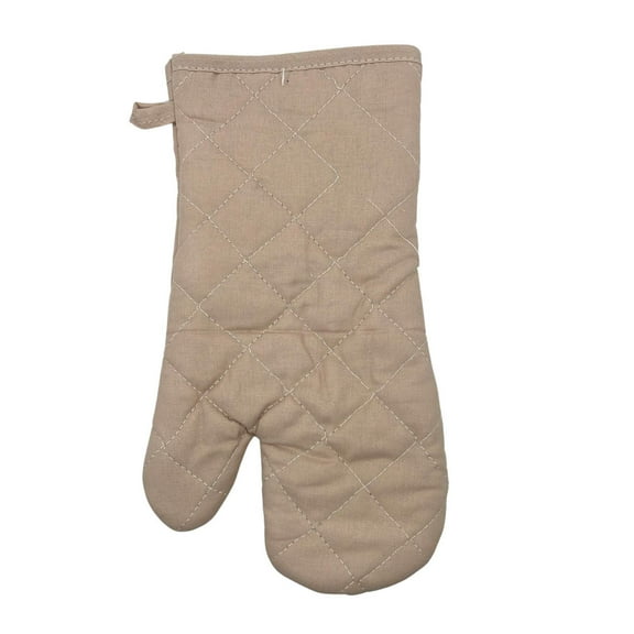 Quilted Cotton Heat Resistant Oven Mitt: 1CT