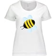 thumbnail image 3 of Inktastic Bumble Bee Women's Plus Size T-Shirt, 3 of 5