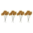 thumbnail image 1 of 28Pcs Espuma Brillo Artificial Rosa DecoraciÓn, Oro, 1 of 5