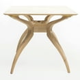 thumbnail image 3 of Noble House Logan Mid-Century Modern Wood Dining Table, Natural Oak, 3 of 10