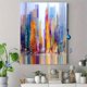 thumbnail image 4 of Qisvanset Blue Monstera Leaf Canvas Print 12x16 Inch Study Dining Art, 4 of 8