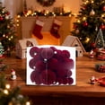 thumbnail image 5 of Velvet Christmas Ball Ornaments, 36-Pack Shatterproof Set for Tree Decor, 5 of 6