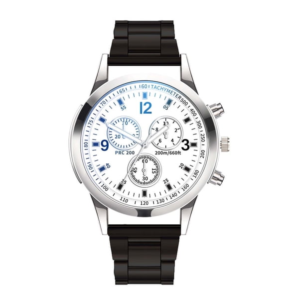 Reloj de cuarzo para hombre, relojes de moda para hombre, relojes de acero inoxidable, relojes casuales, relojes de pulsera con cristales, relojes de pulsera ...