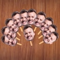 thumbnail image 2 of Custom Fun Faces Cutouts | 9x12in with sticks, 2 of 3