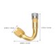 thumbnail image 2 of IDEANATEGRATE 2Ud Extensor En Ángulo De 45 Grados Para De Neumáticos En Material Cobre Dorado, 2 of 7