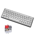 thumbnail image 1 of Mistaha Clavier de Jeu Mécanique avec 68 Touches, Interrupteurs Rouges - Design Compact, Couleur Noire, Rétroéclairage 5 Couleurs, Connexion USB Type C, Câble 1,5 m, 1 of 6