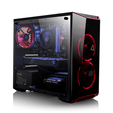 CLX SET GAMING AMD Ryzen 7 2700 3.20GHz (8 Core), NVIDIA GeForce RTX 2070 8GB GDDR5 16GB DDR4 RAM, 1TB HDD + 120GB SSD Storage MS Windows 10