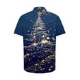 thumbnail image 4 of Awdenio Shirts for Men Christmas Hawaiian Shirt for Men Short Sleeve Button Down Santa Vacation Dress Shirts, 4 of 4