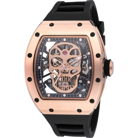 Invicta 49024 Men's S1 Rally Rose Gold and Black Dial Strap Watch